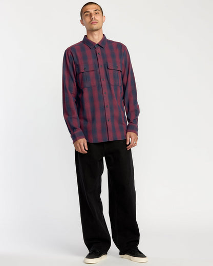 Men's Shadowstone Flannel Long Sleeve Shirt | Volcom Latest
