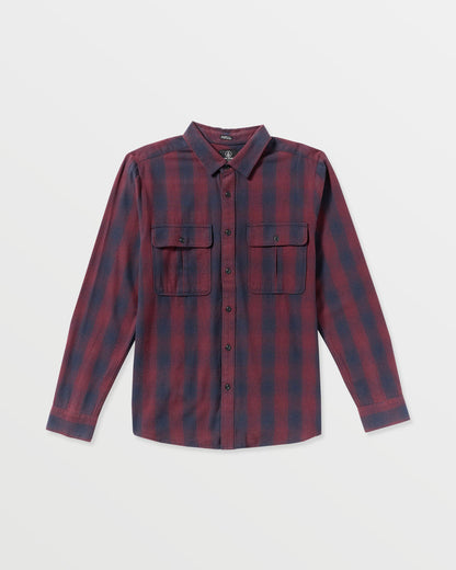 Men's Shadowstone Flannel Long Sleeve Shirt | Volcom Latest