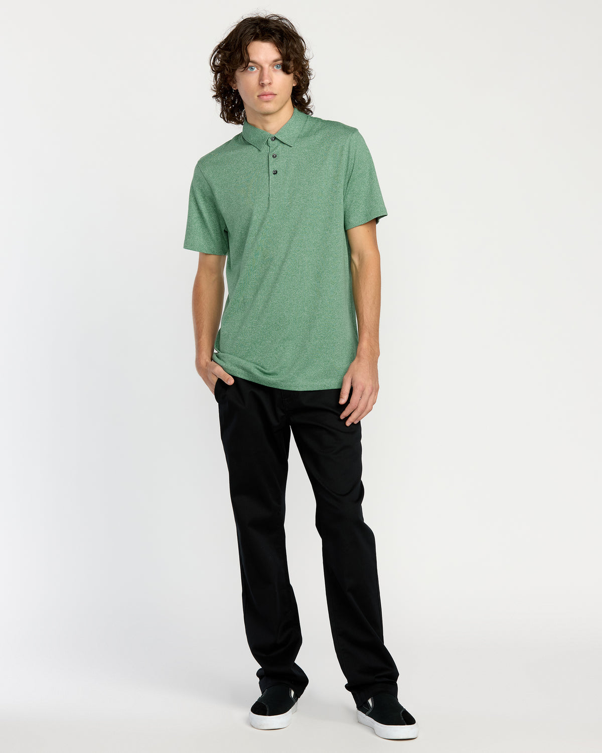 Men's Wowzer Polo Short Sleeve Shirt | Volcom Quality