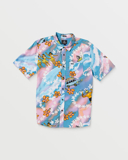 Men's Featured Artist Drew Toonz Short Sleeve Shirt | Volcom Classic