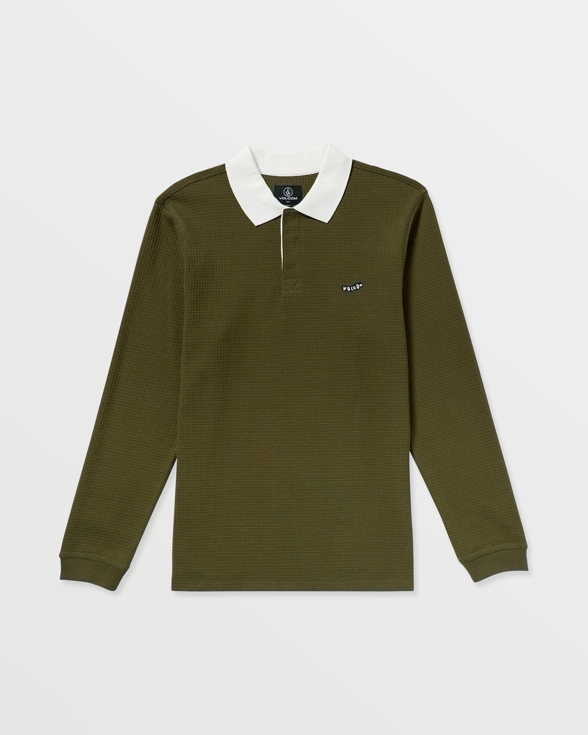 Men's Curbstone Polo Long Sleeve Shirt | Volcom Trending