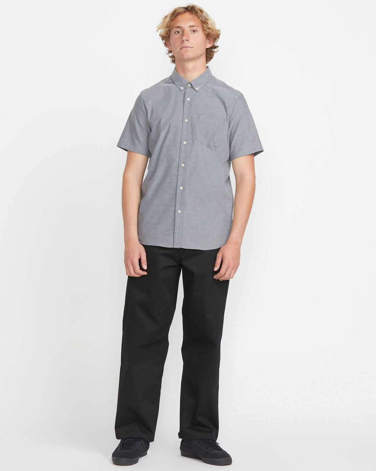 Men's Everett Oxford Short Sleeve Shirt | Volcom Value