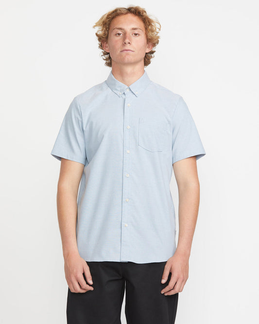 Men's Everett Oxford Short Sleeve Shirt | Volcom Top Pick