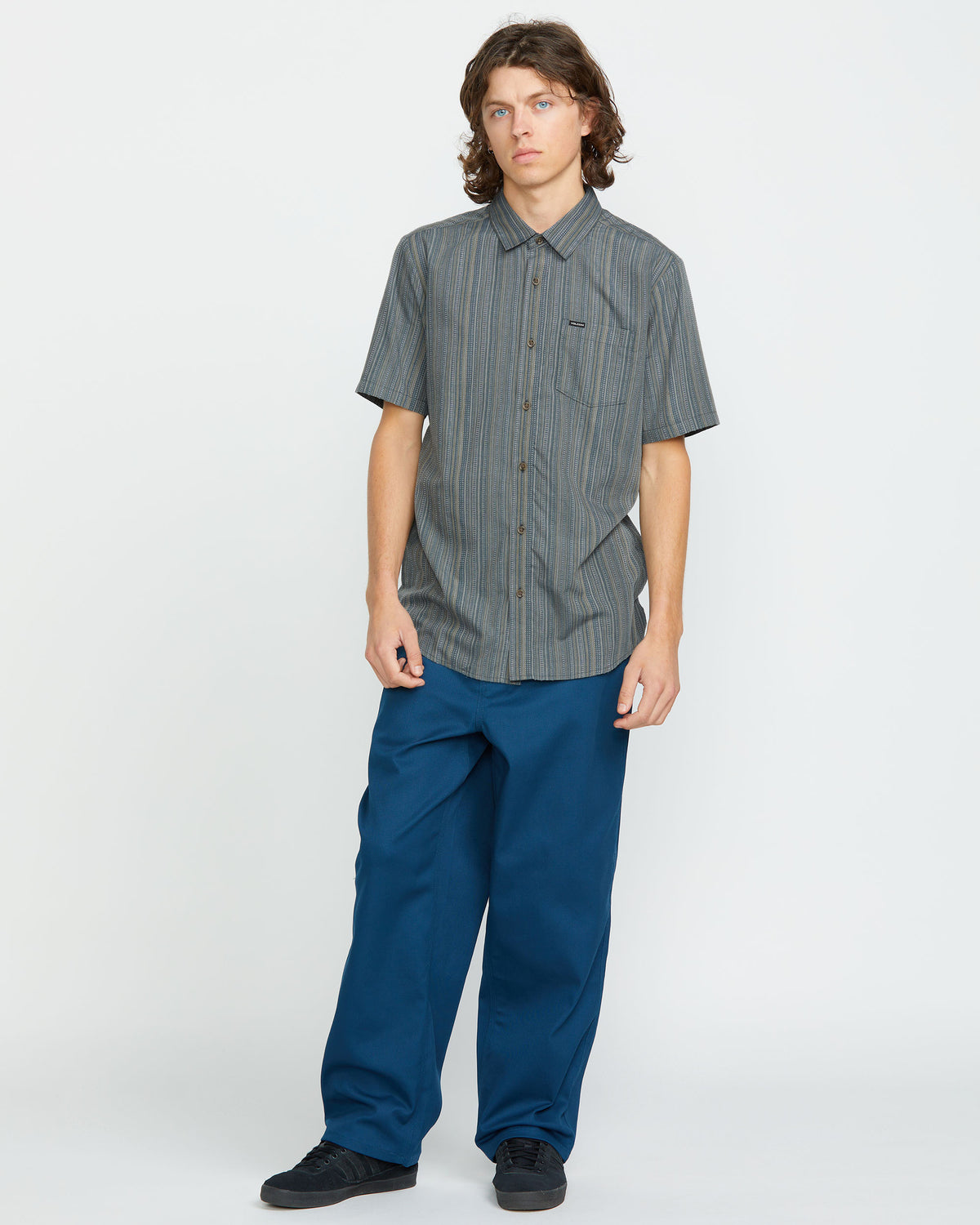 Men's Jahstripe Short Sleeve | Volcom Exclusive