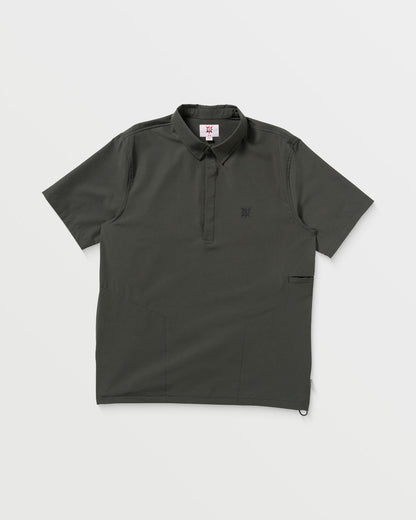 Volcom Japan Men's Sense Popover Short Sleeve Shirt | Volcom Signature