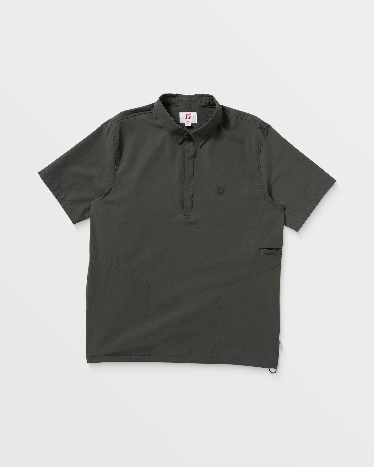 Volcom Japan Men's Sense Popover Short Sleeve Shirt | Volcom Signature