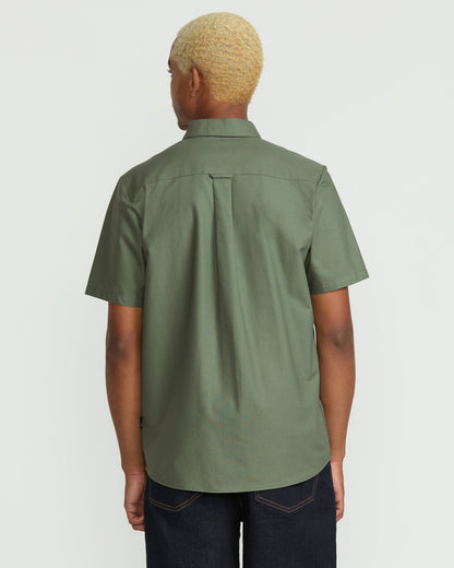 Men's Veeco Oxford Short Sleeve Shirt | Volcom Essential