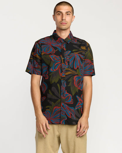 Men's Rendezvous Floral Short Sleeve Shirt | Volcom Special Offer
