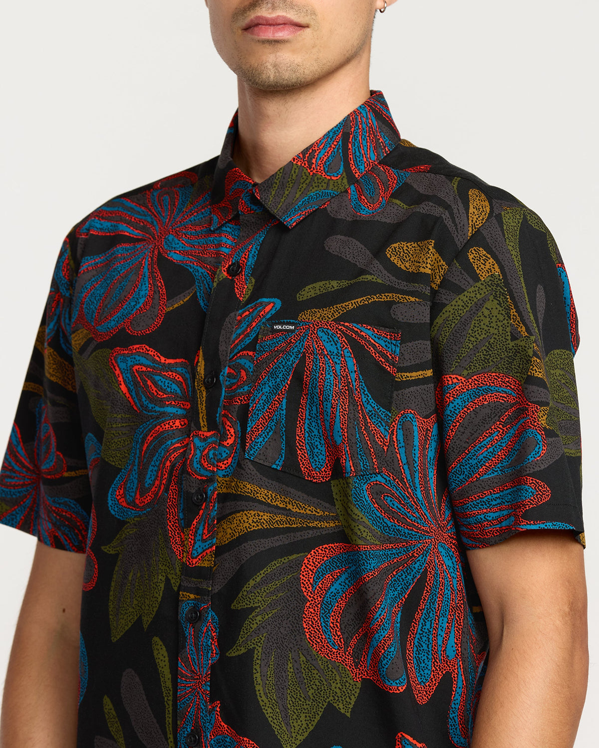 Men's Rendezvous Floral Short Sleeve Shirt | Volcom Special Offer