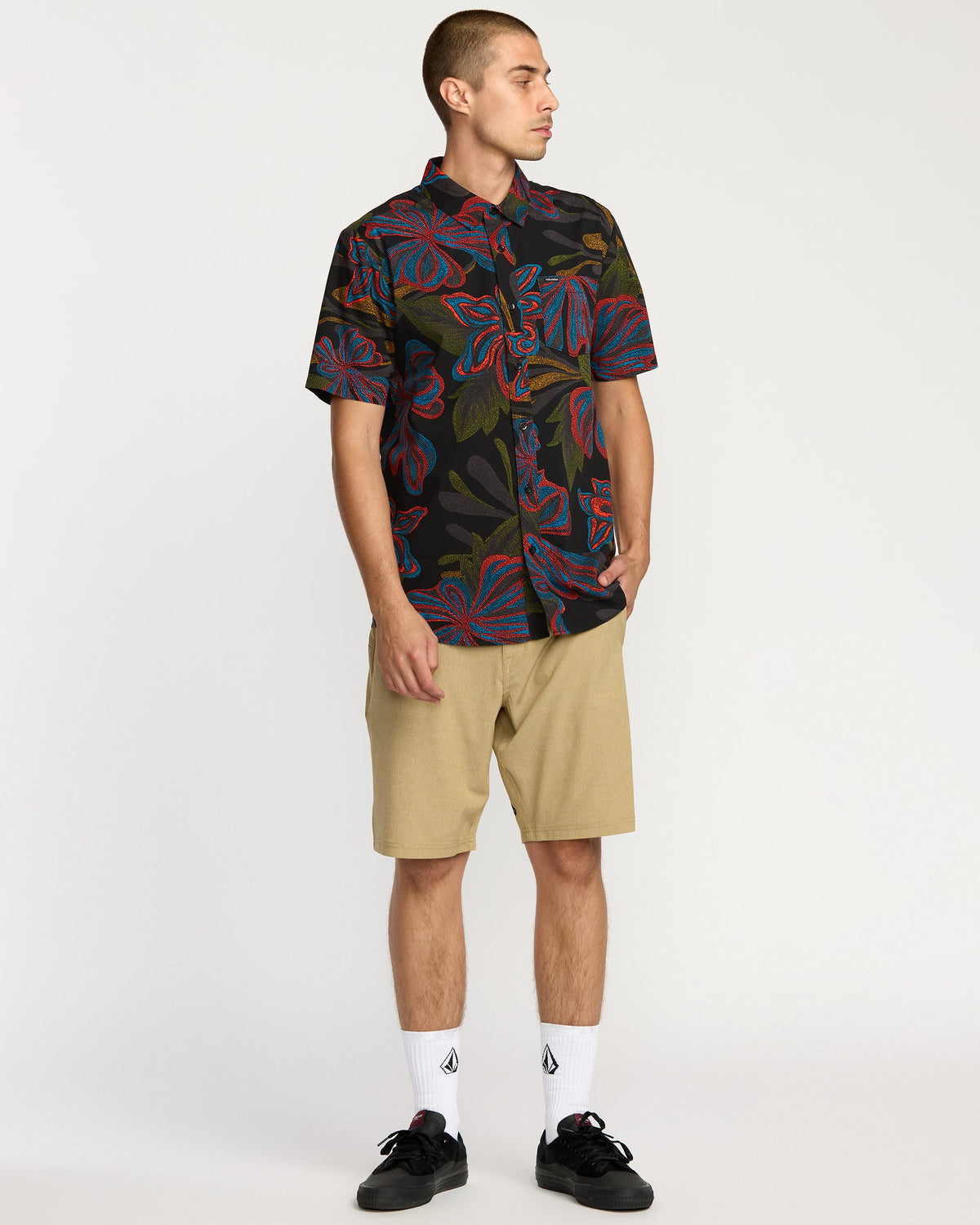 Men's Rendezvous Floral Short Sleeve Shirt | Volcom Special Offer