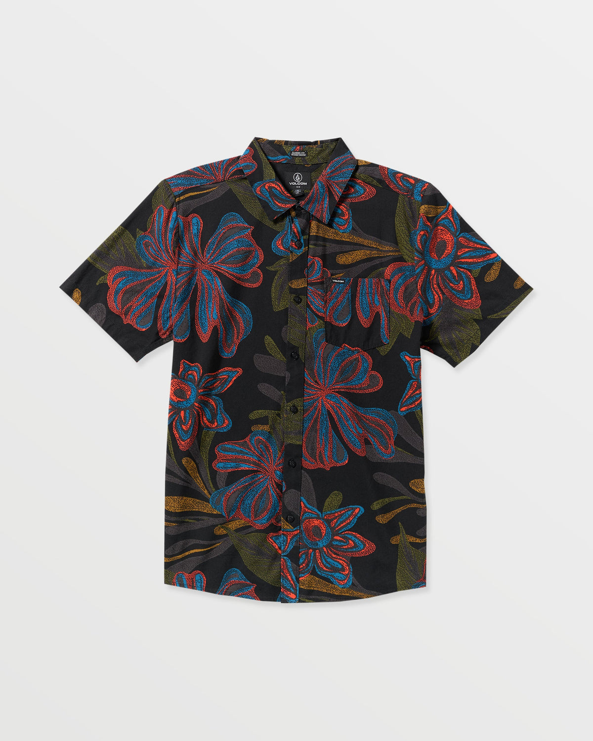 Men's Rendezvous Floral Short Sleeve Shirt | Volcom Special Offer