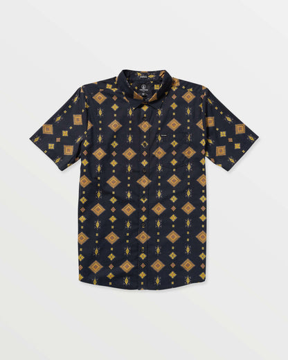 Men's Desert Dobby Short Sleeve Shirt | Volcom Best Price