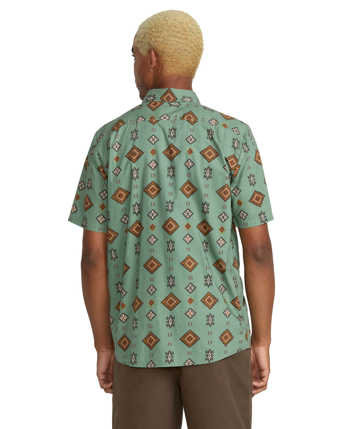 Men's Desert Dobby Short Sleeve Shirt | Volcom Top Pick