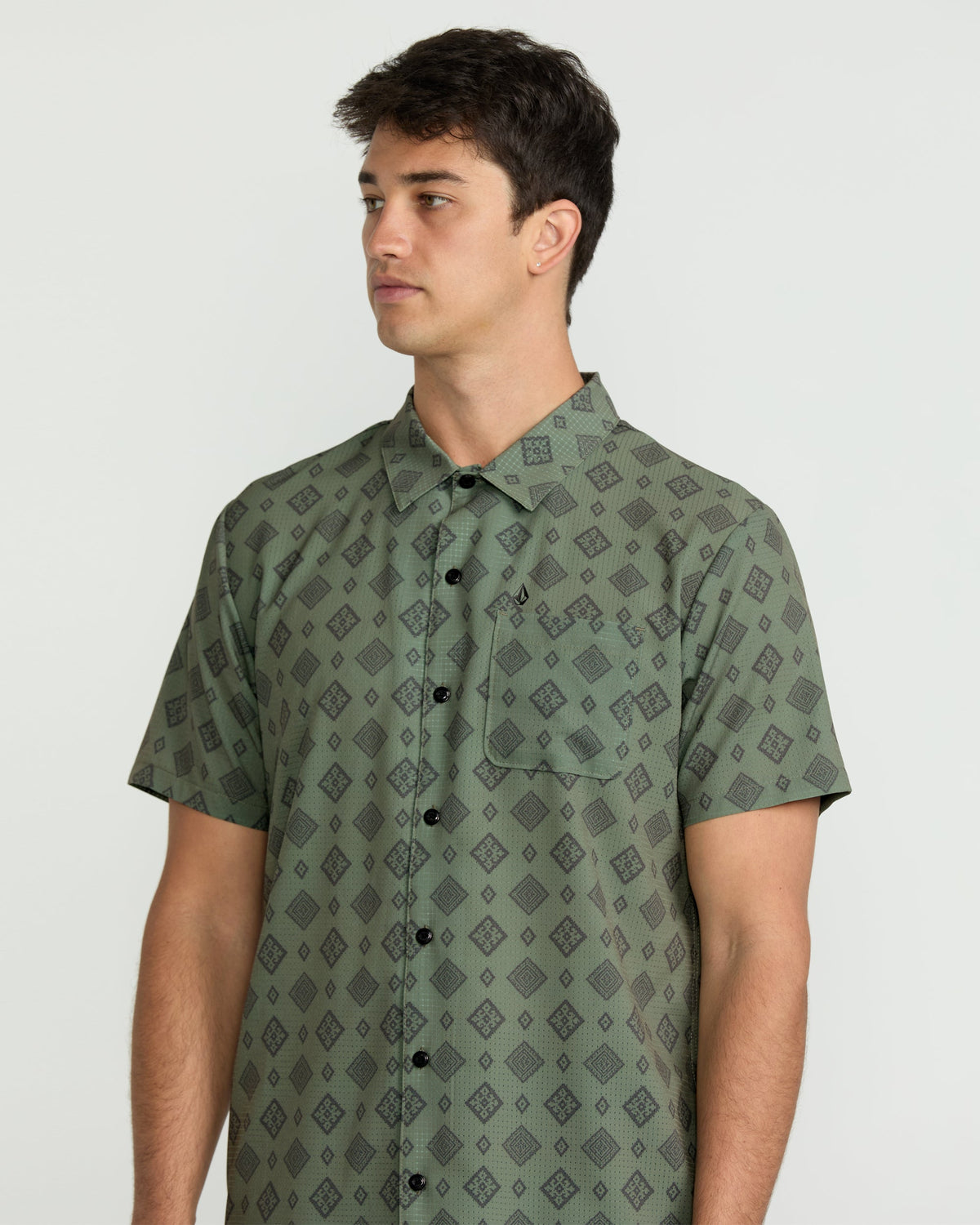 Men's Ridgestone Short Sleeve Shirt | Volcom Top Pick