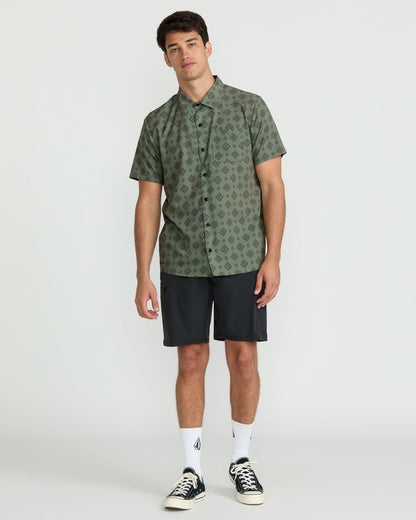 Men's Ridgestone Short Sleeve Shirt | Volcom Top Pick