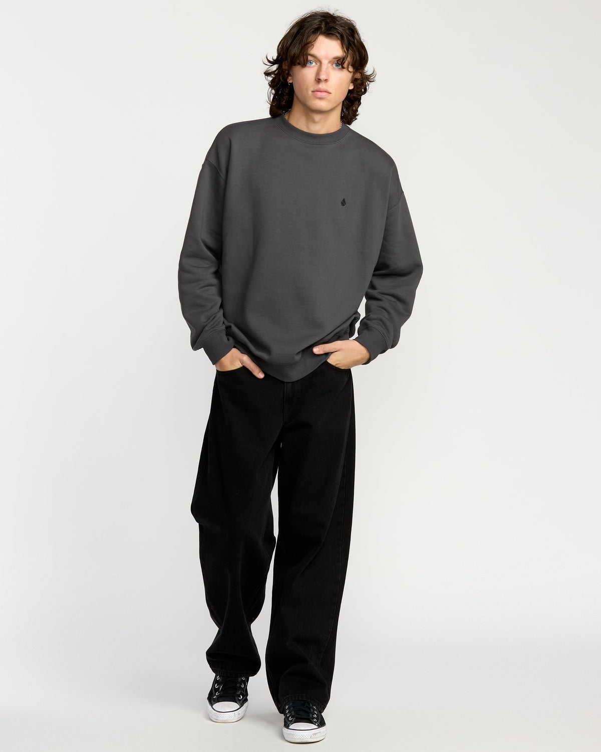 Men's Single Stone Pw Crew | Volcom Signature