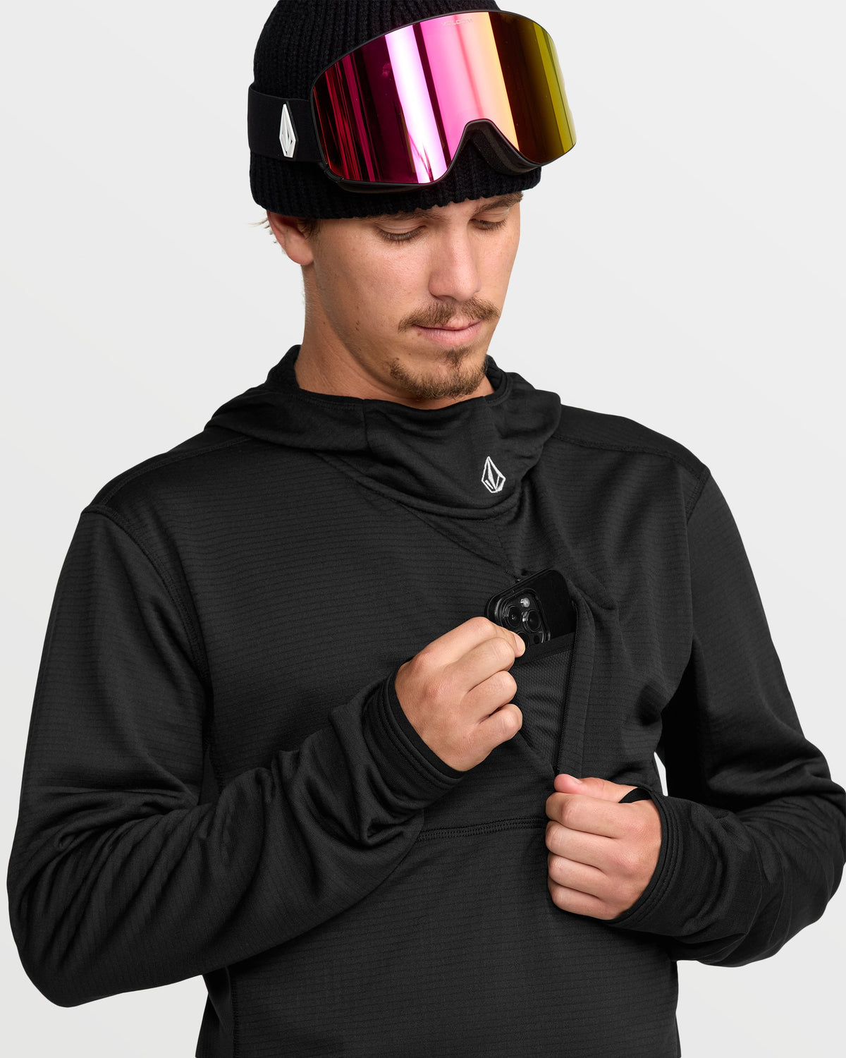 Men's Gridlock Hooded Fleece Pullover | Volcom Special Offer