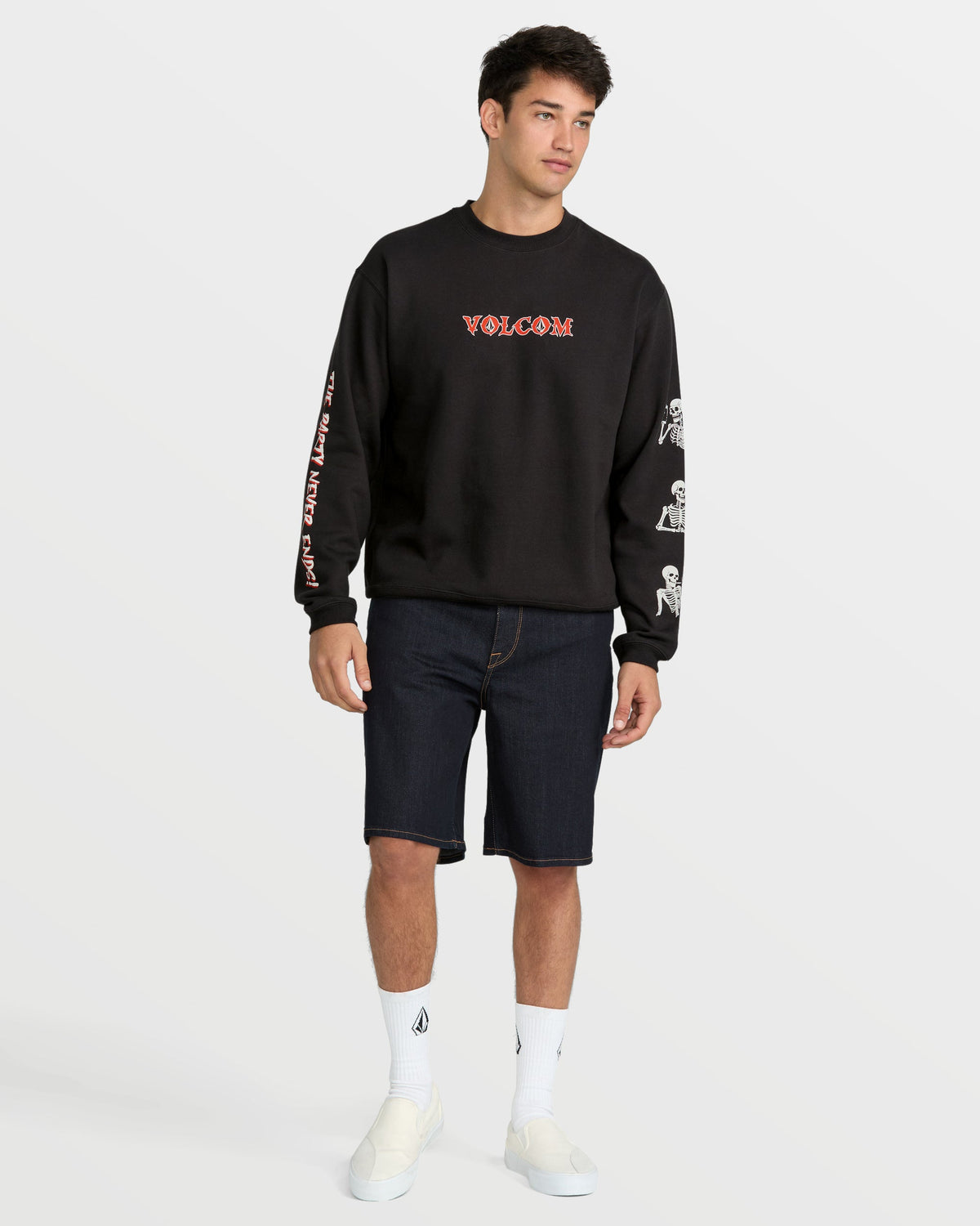 Men's Never Ends Crew Sweatshirt | Volcom Essential