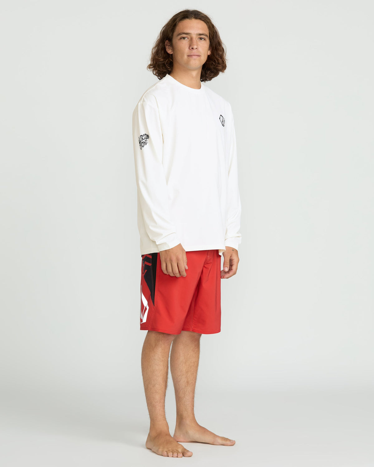 Men's Wavvyyy Surf Long Sleeve Rashguard | Volcom Popular