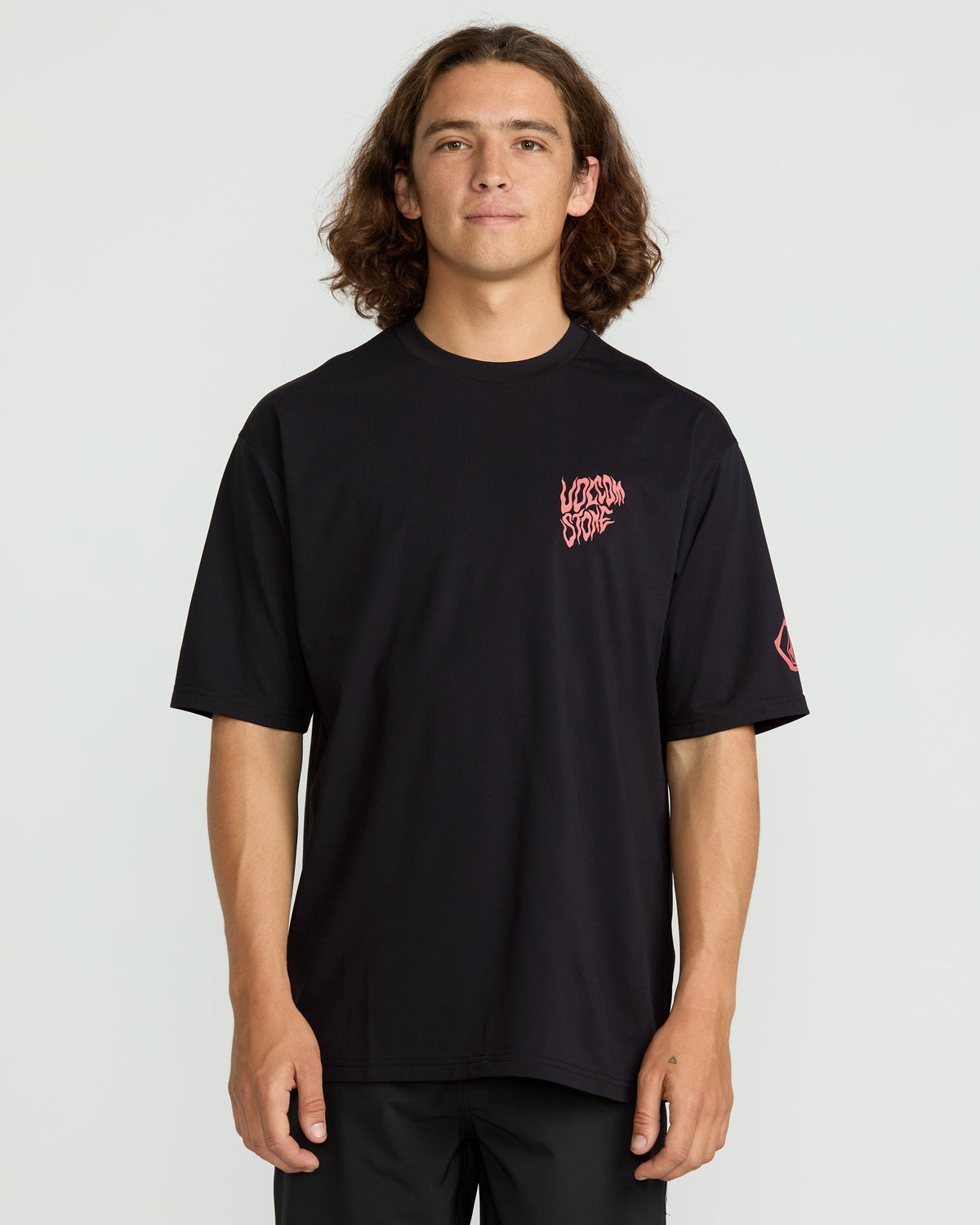 Men's Wavvyyy Surf Short Sleeve Rashguard | Volcom Latest
