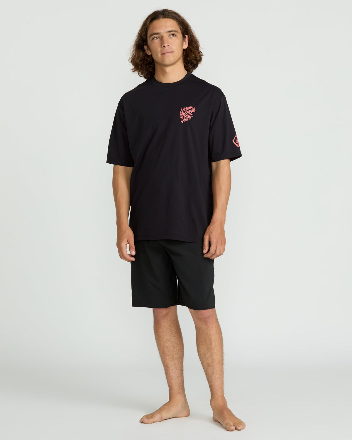 Men's Wavvyyy Surf Short Sleeve Rashguard | Volcom Latest