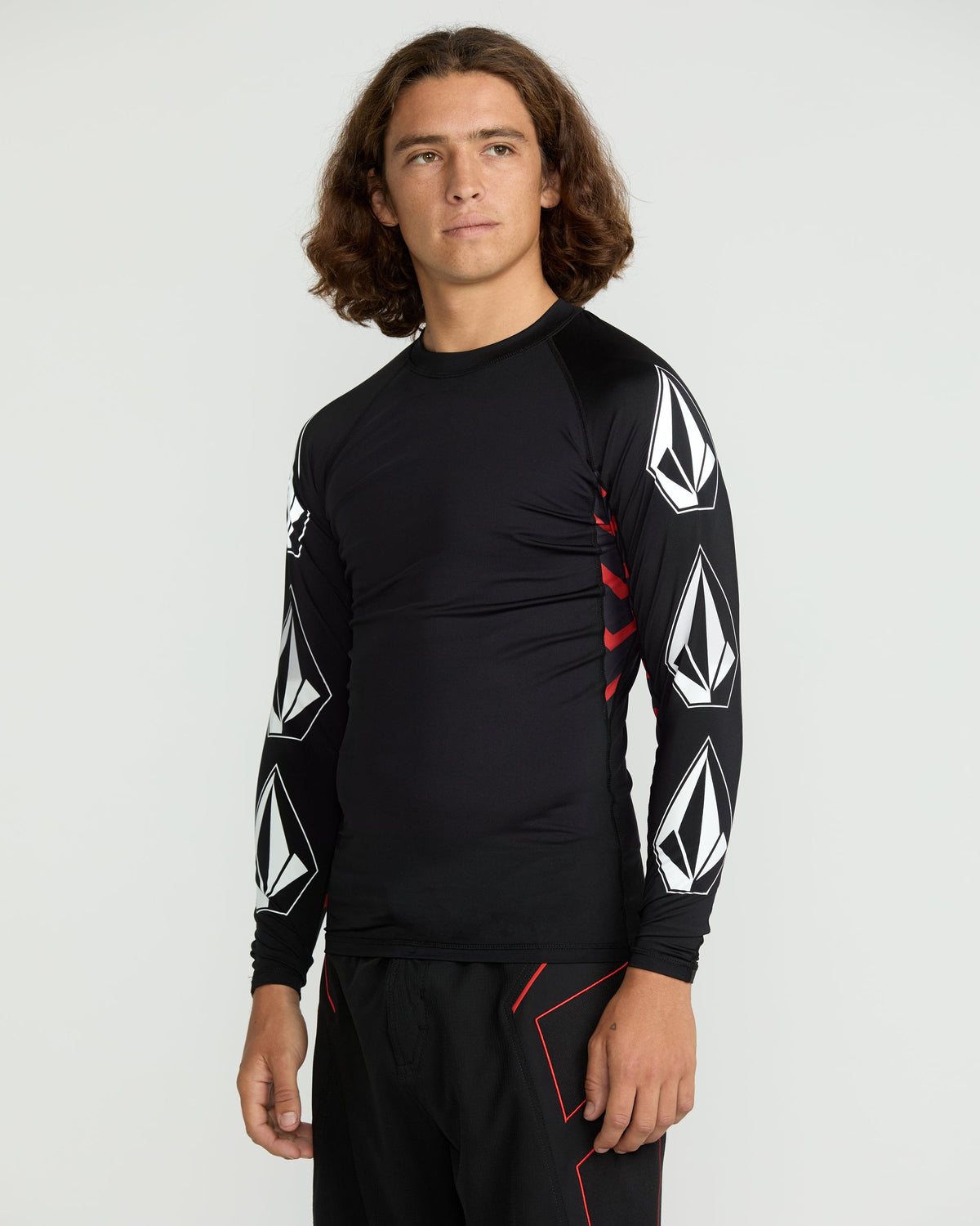 Men's Surf Vitals J Robinson Tght Long Sleeve Rashguard | Volcom Popular