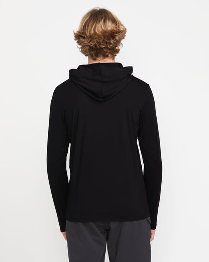 Men's Largee Iconic Hood Long Sleeve Rashguard | Volcom Sale