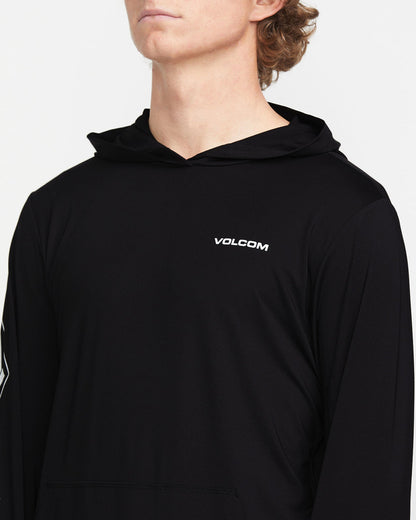 Men's Largee Iconic Hood Long Sleeve Rashguard | Volcom Sale