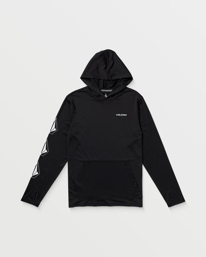 Men's Largee Iconic Hood Long Sleeve Rashguard | Volcom Sale