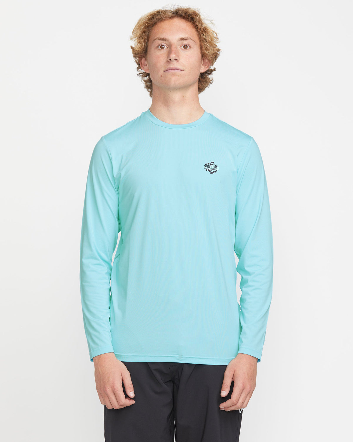 Men's Oval Track Loose Long Sleeve Surf Tee | Volcom Great Value