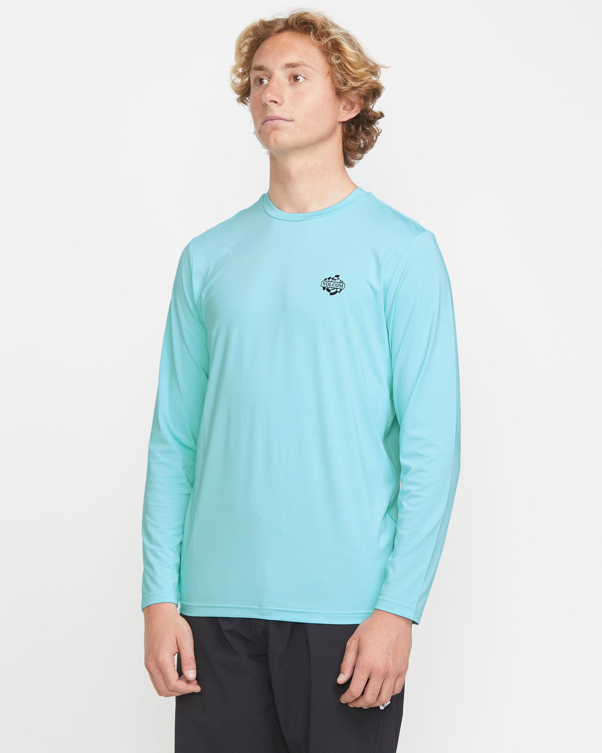 Men's Oval Track Loose Long Sleeve Surf Tee | Volcom Great Value