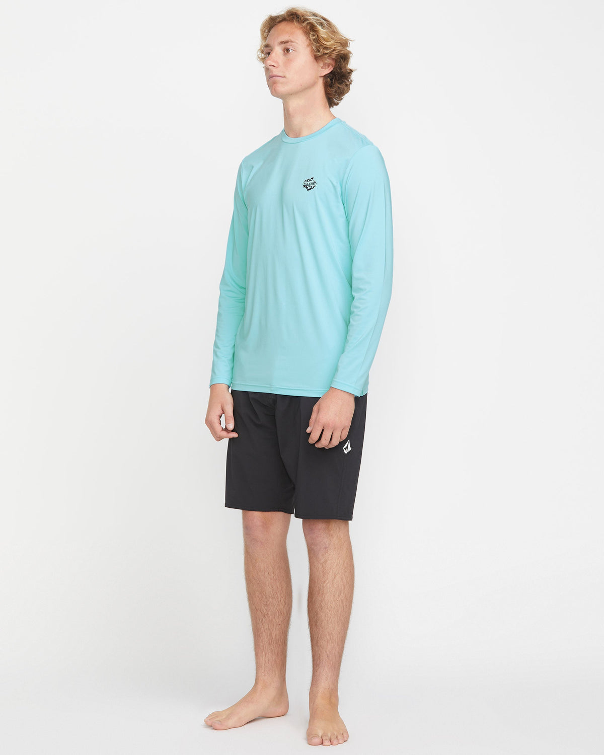Men's Oval Track Loose Long Sleeve Surf Tee | Volcom Great Value
