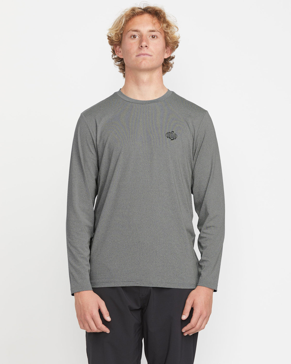 Men's Oval Track Loose Long Sleeve Surf Tee | Volcom Exclusive
