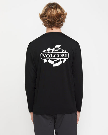 Men's Oval Track Loose Long Sleeve Surf Tee | Volcom Signature