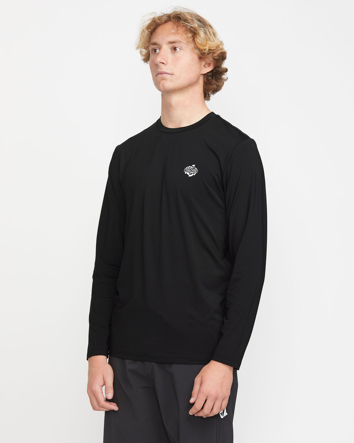 Men's Oval Track Loose Long Sleeve Surf Tee | Volcom Signature