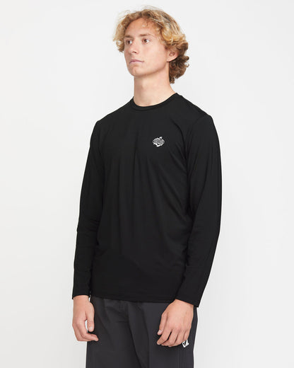 Men's Oval Track Loose Long Sleeve Surf Tee | Volcom Signature