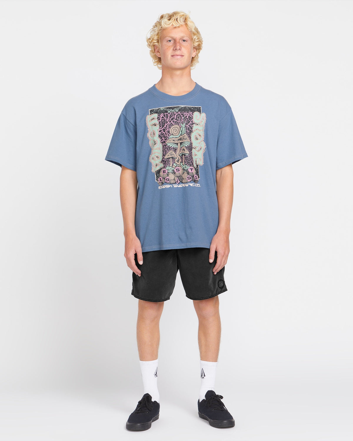 Men's Center Elastic Waist Trunks | Volcom Trusted