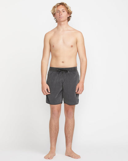 Men's Center Elastic Waist Trunks | Volcom Trusted