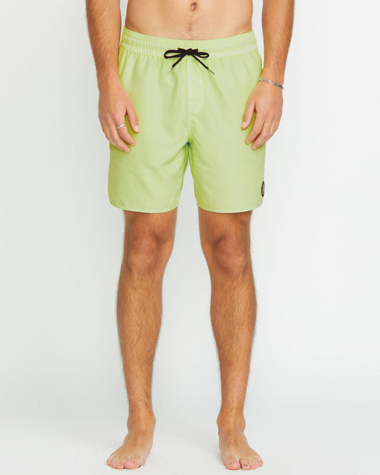 Men's Center Elastic Waist Trunks | Volcom Latest