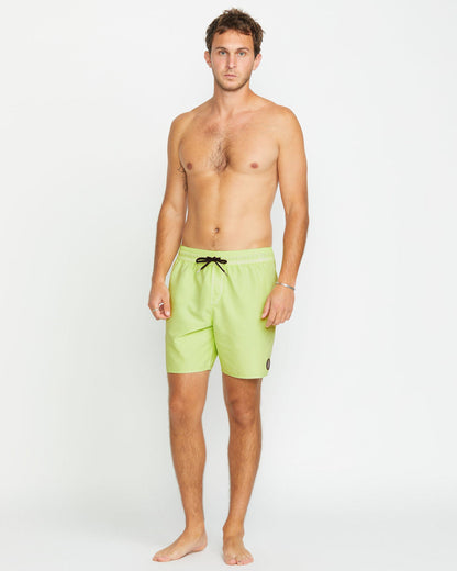 Men's Center Elastic Waist Trunks | Volcom Latest