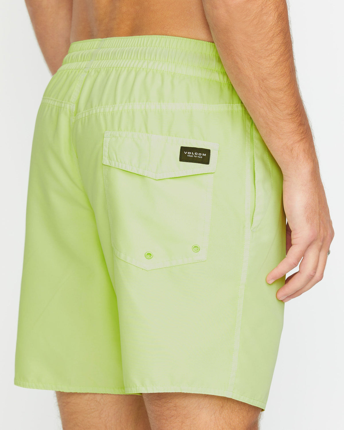Men's Center Elastic Waist Trunks | Volcom Latest