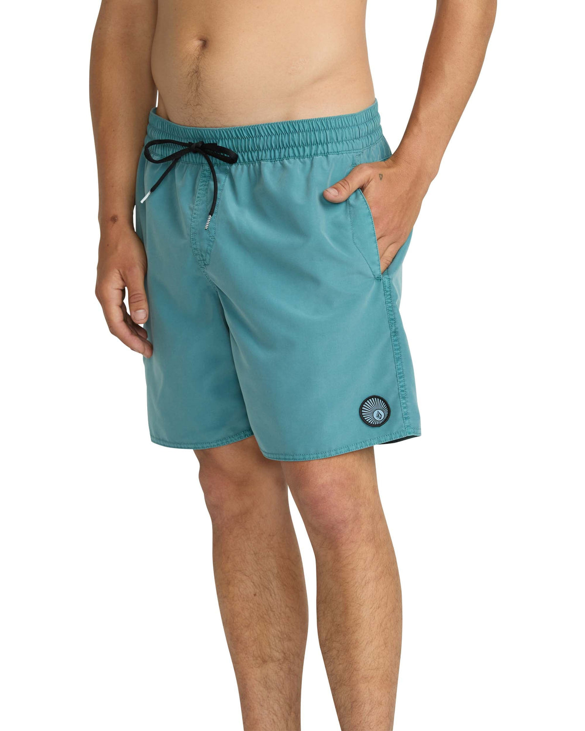 Men's Center Elastic Waist Trunks | Volcom New