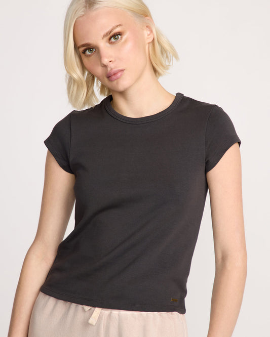 Women's Lived In Baby Tee | Volcom Signature