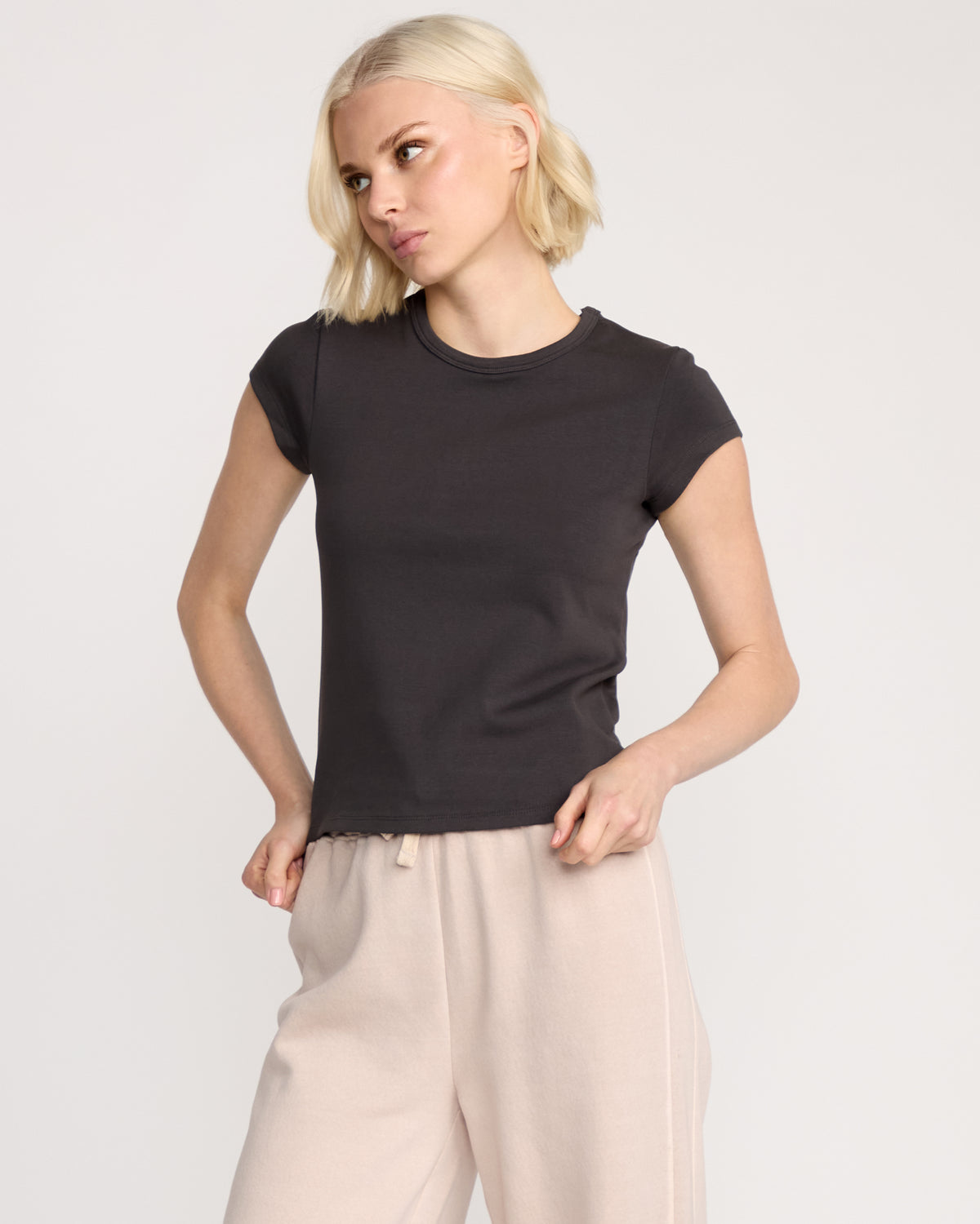 Women's Lived In Baby Tee | Volcom Signature