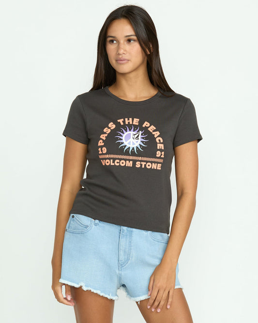 Women's Have A Clue Tee | Volcom Latest