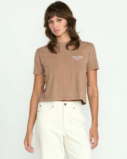 Women's Dial Crop Tee | Volcom Sale