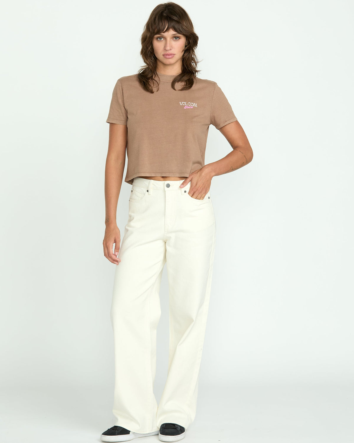 Women's Dial Crop Tee | Volcom Sale