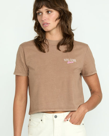 Women's Dial Crop Tee | Volcom Sale