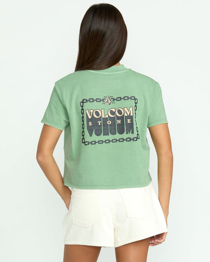 Women's Dial Crop Tee | Volcom Sale