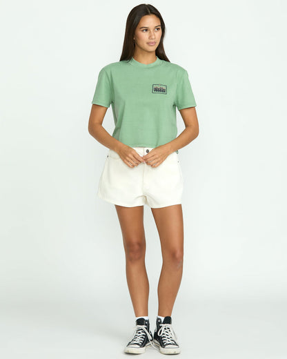 Women's Dial Crop Tee | Volcom Sale